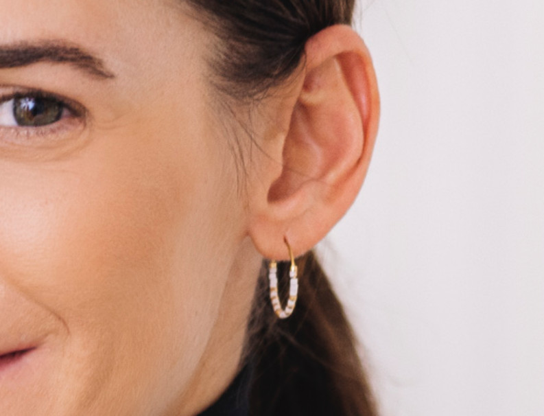 Ear piercing – treatment at Moser Milani Medical Spa in Vienna